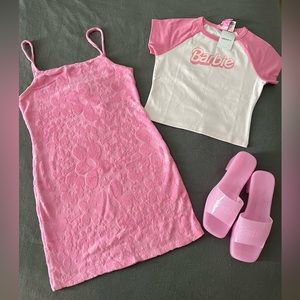 Lot of 3 Forever 21 x Barbie Collection Pieces- NWT